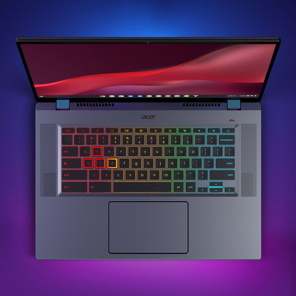 ایسر اولین کروم بوک گیمینگ خود را با نام Acer Chromebook 516 GE معرفی کرد