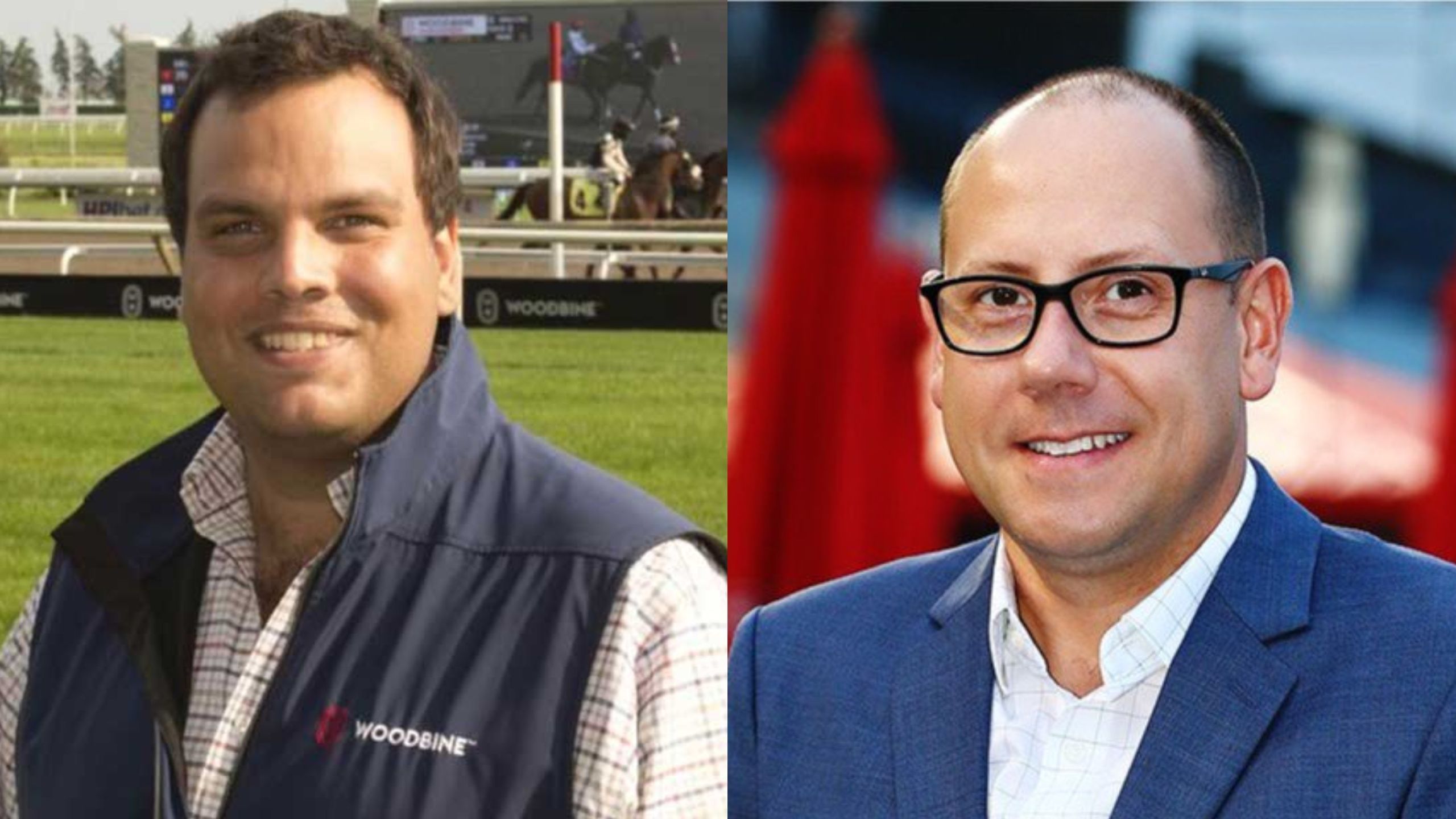 Tim Lawson (left) has been promoted to Vice-President of Thoroughbred Racing. Bill McLinchey (right) has been promoted to Vice-President of Standardbred Racing.