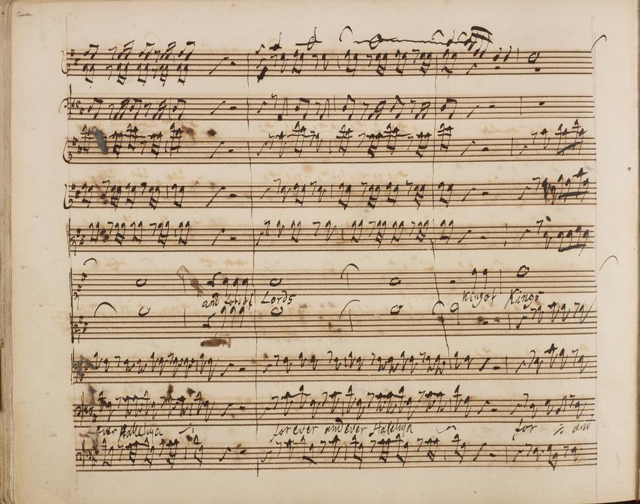 AKG1006553 Händel, Georg Friedrich; Composer. 1685–1759. Works: Messiah © akg-images / British Library