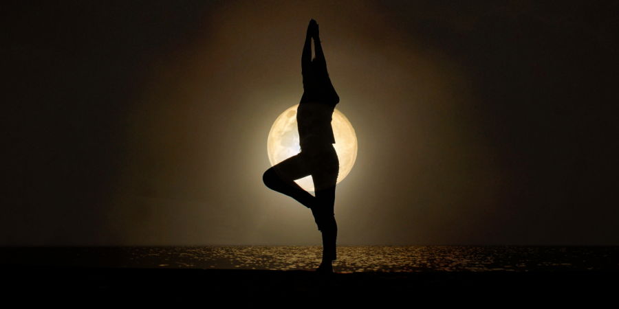 Full Moon Yoga at the beach