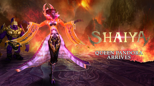 Media Alert: Queen Pandora Arrives in Shaiya
