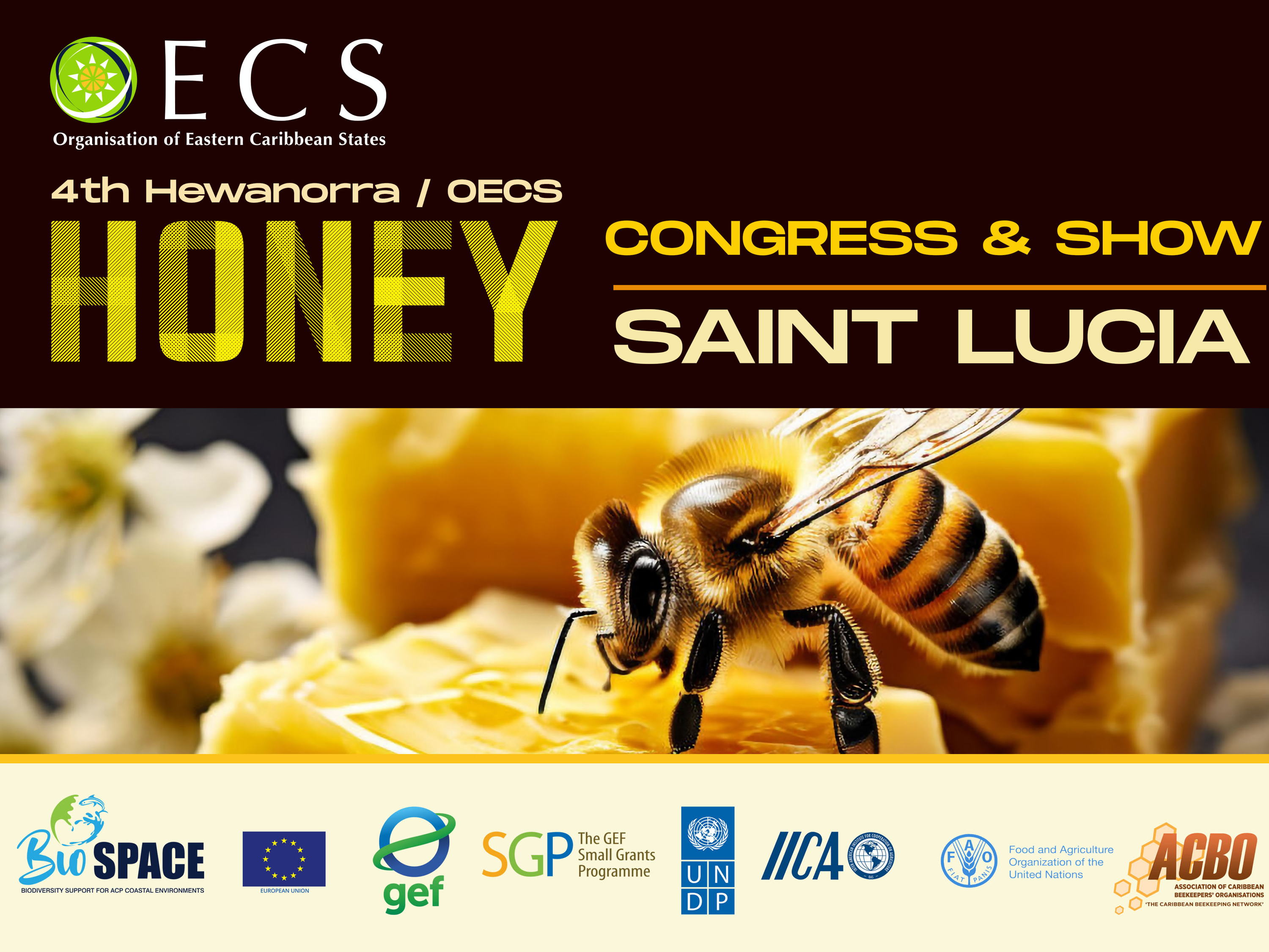 Media Invitation - Saint Lucia
Regional Honey Congress and Show