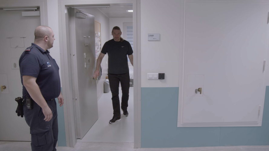 Ivan Vissers in de gevangenis van Beveren - (c) VRT
