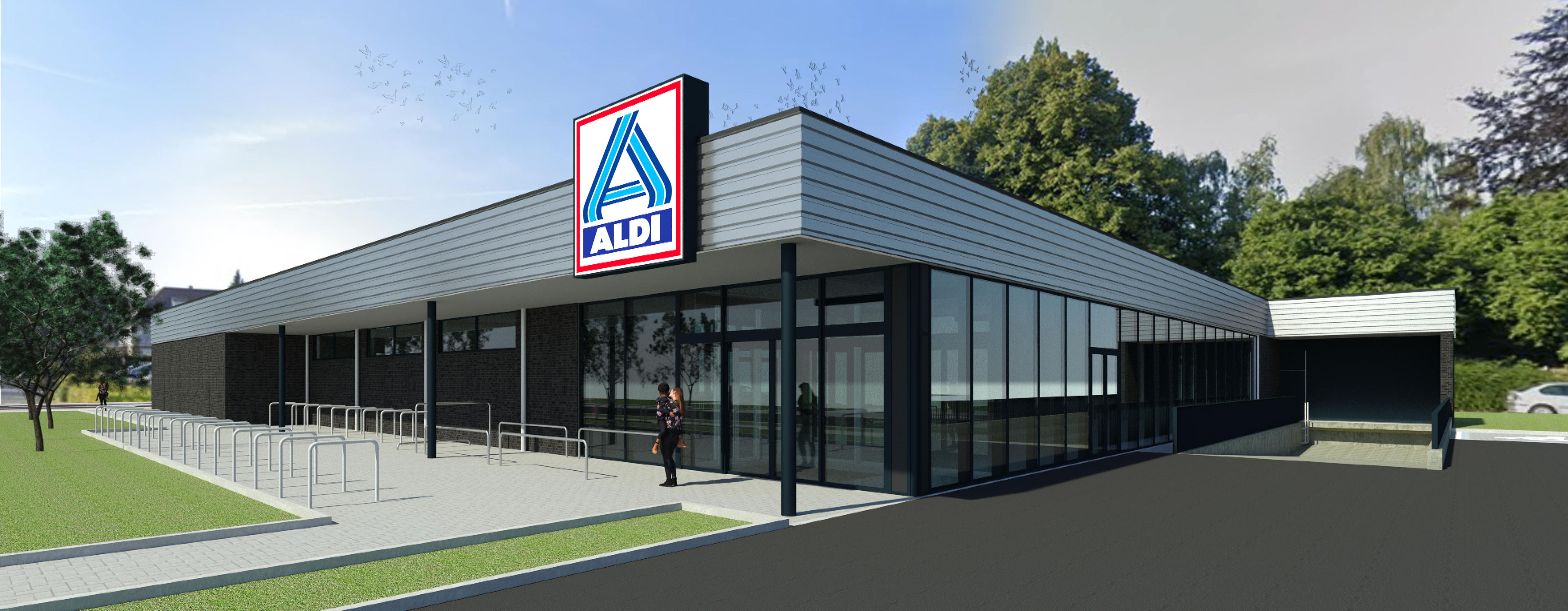 ALDI vernieuwt winkel in Kontich 
