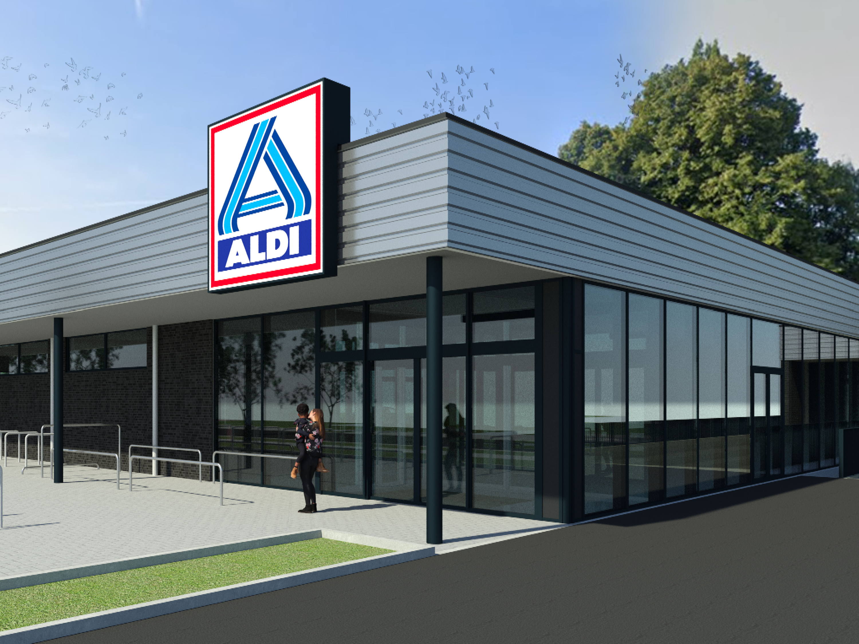 ALDI vernieuwt winkel in Kontich 