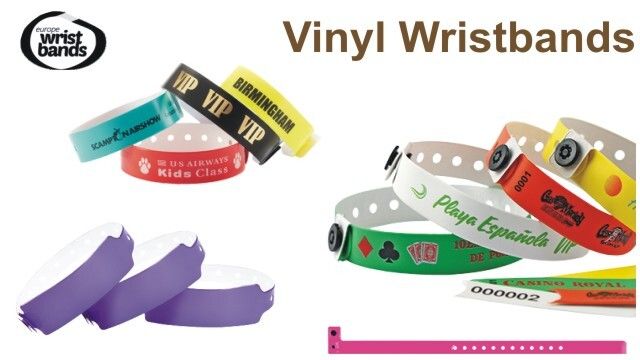 Custom Vinyl Wristbands