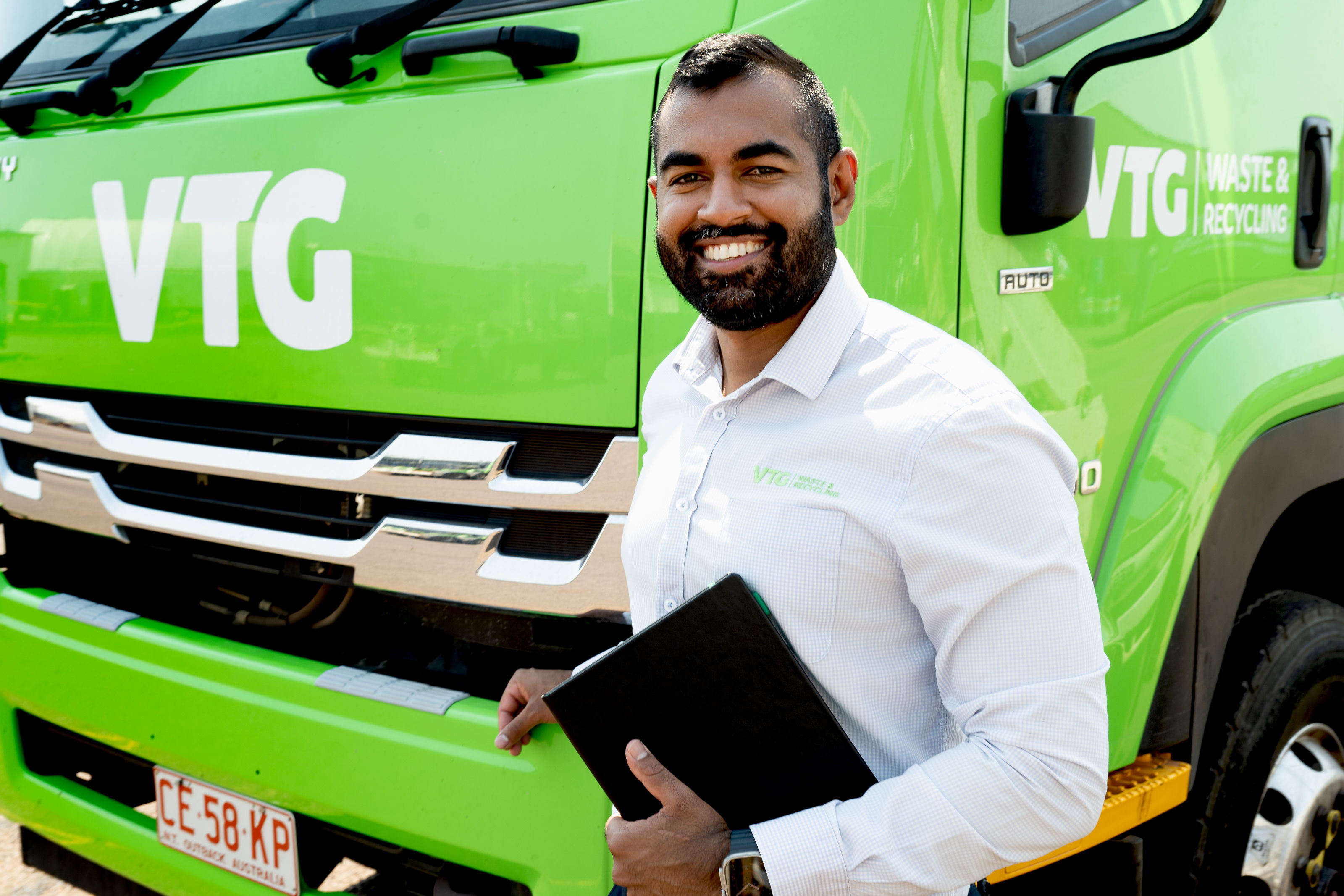 Managing Director of VTG Waste & Recycling James Prakash