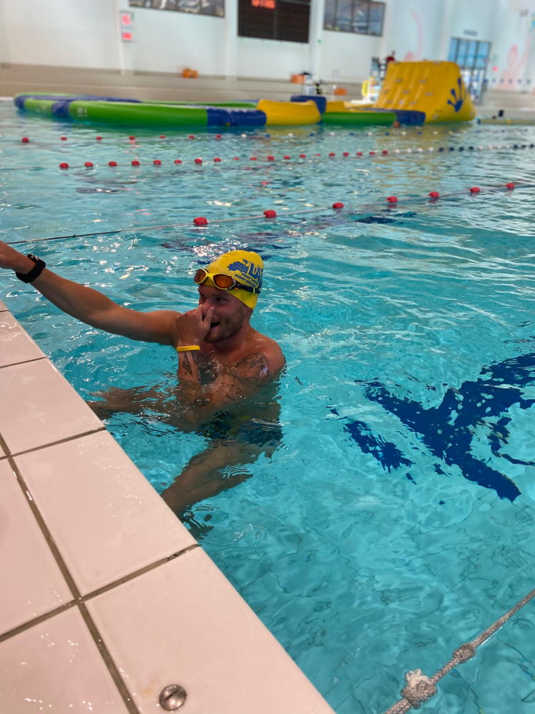 Laatste training voor Matthieu.