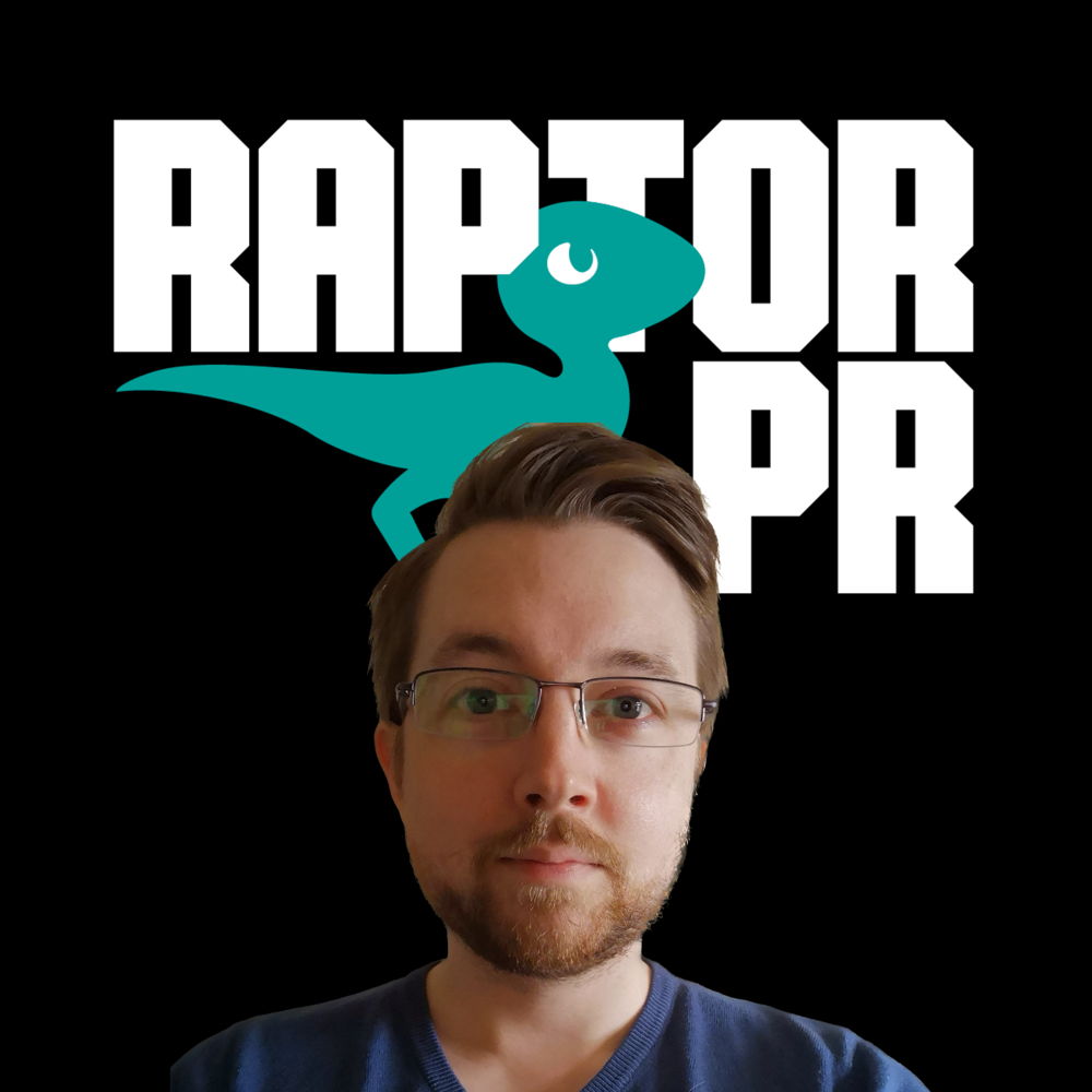 Craig Chapple - Head Of Content, Raptor PR