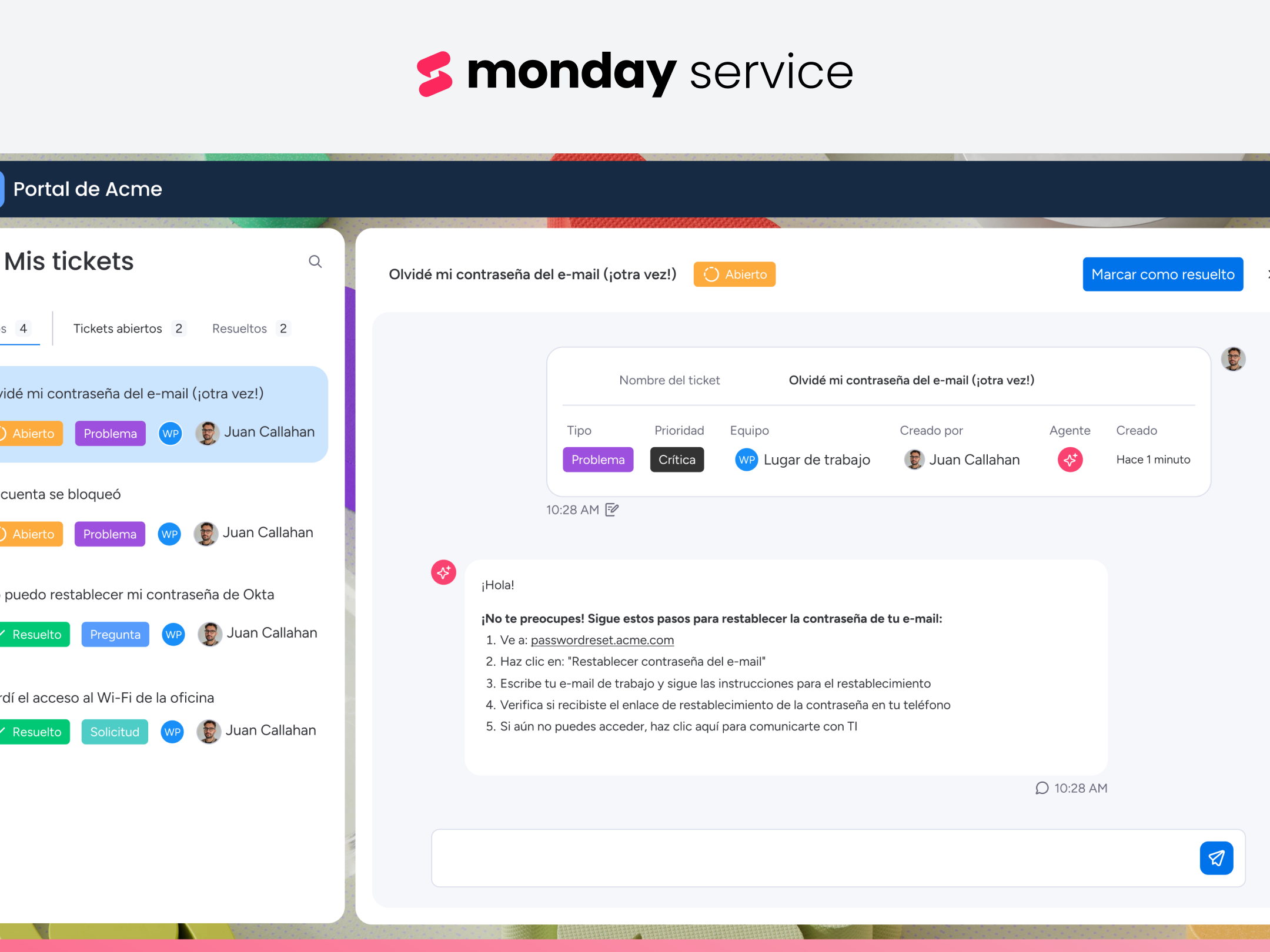 monday.com anuncia el lanzamiento completo de monday service, su plataforma de gestión de servicios empresariales basada en la IA  