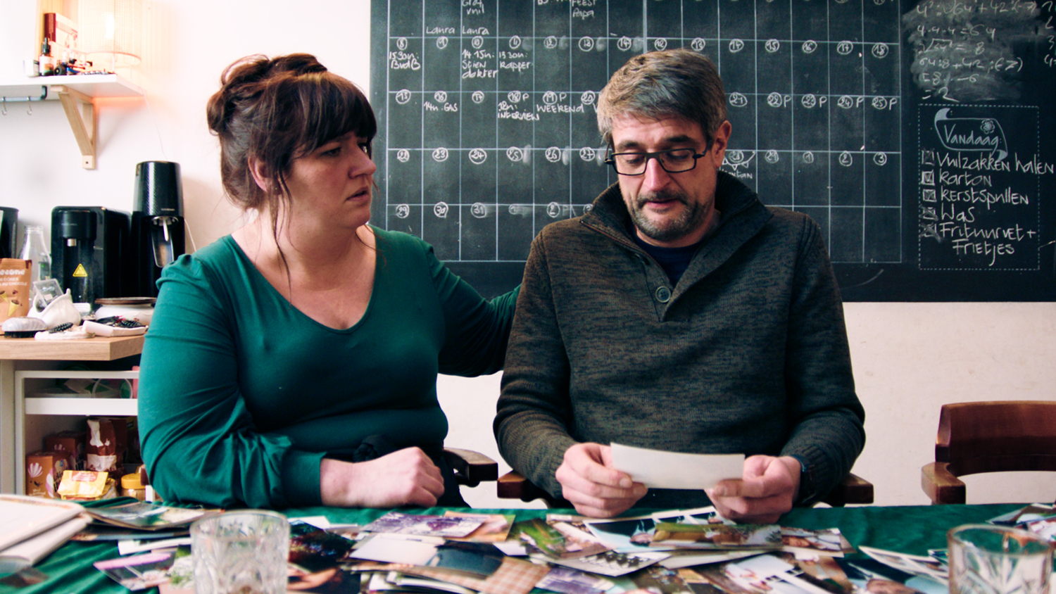 Voorgoed verpest? Kristiaan Grauwels en zus (c) vrt 