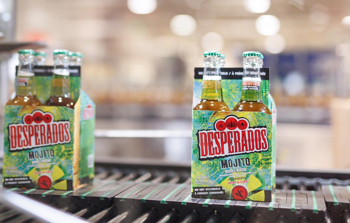 La marque de bière Desperados switche vers neuf millions de bouteilles réutilisables