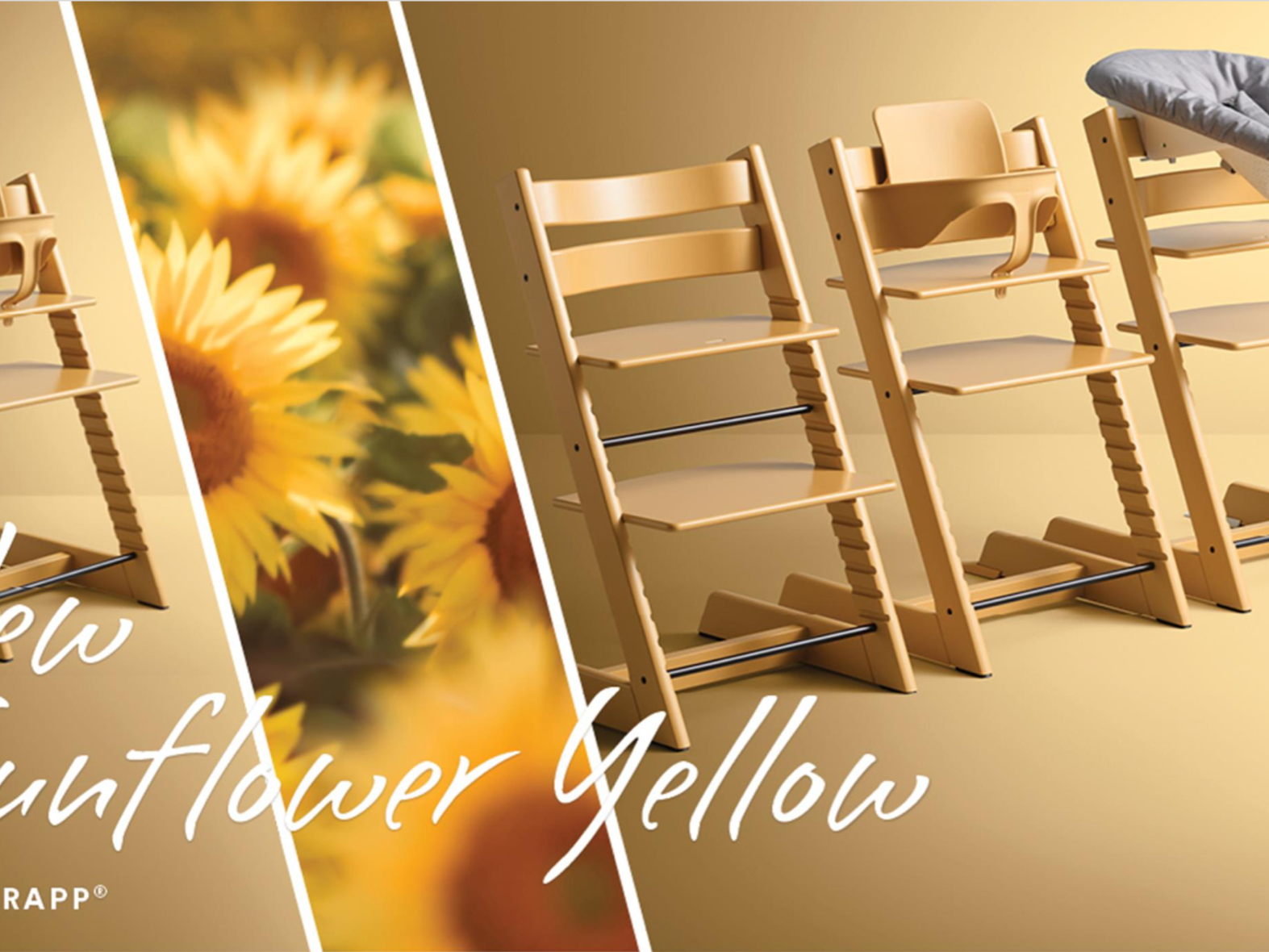 Laissez entrer le soleil avec la chaise Tripp Trapp® Jaune Tournesol