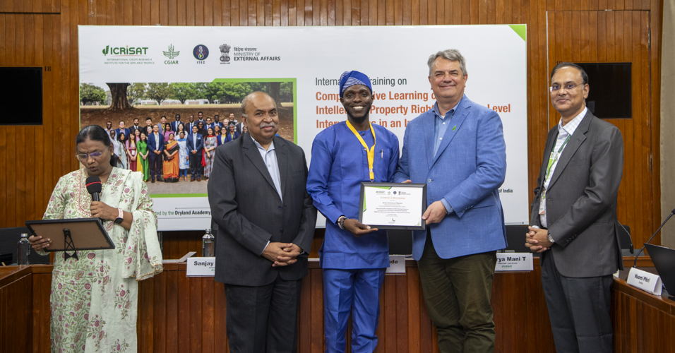 Emmanuel Aluko from IIITA.