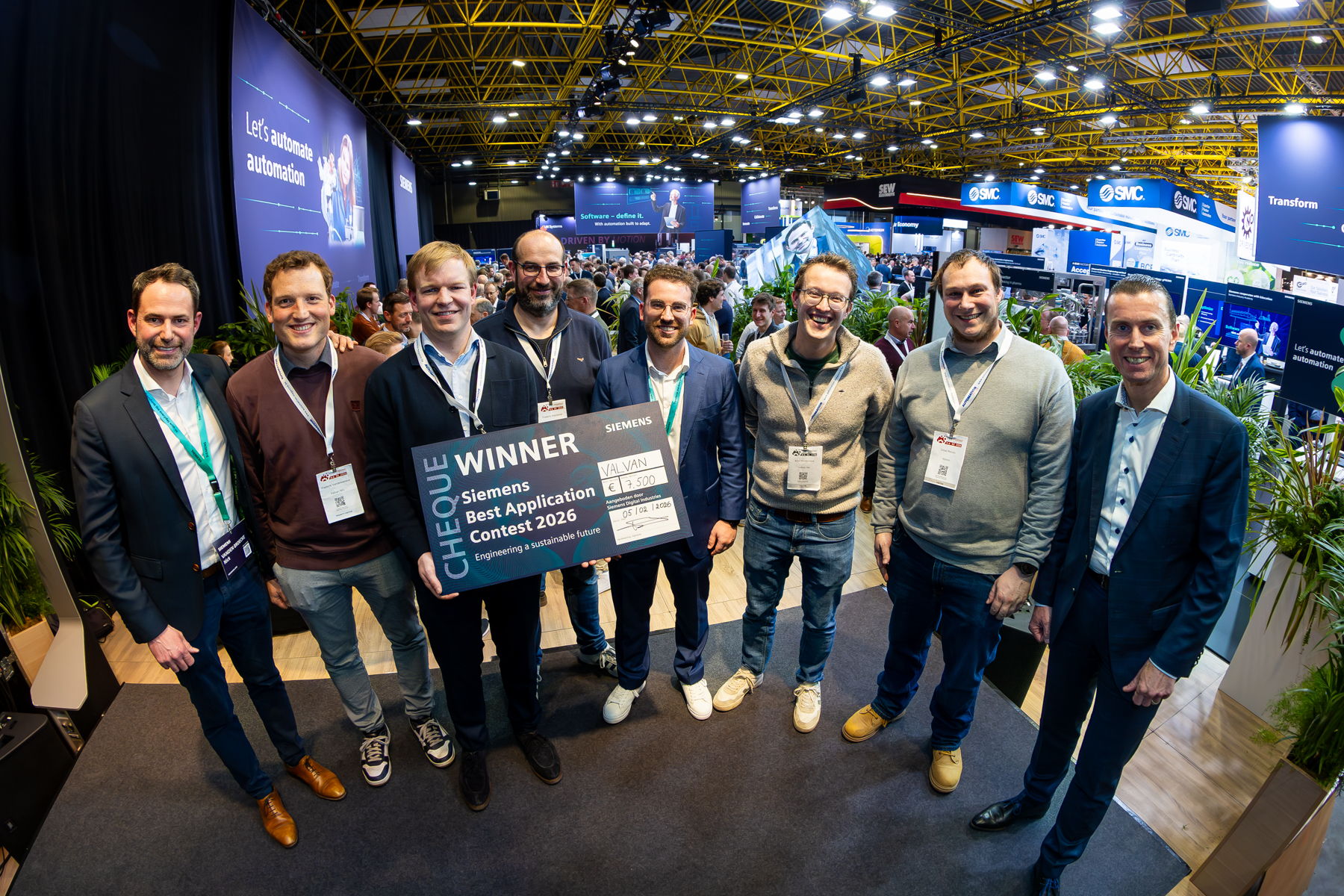 Valvan wint zevende editie van Siemens Best Application Contest