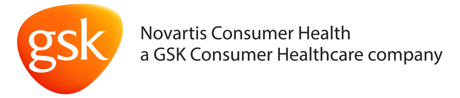 Logo Novartis, a GSK Consumer Healthcare Company