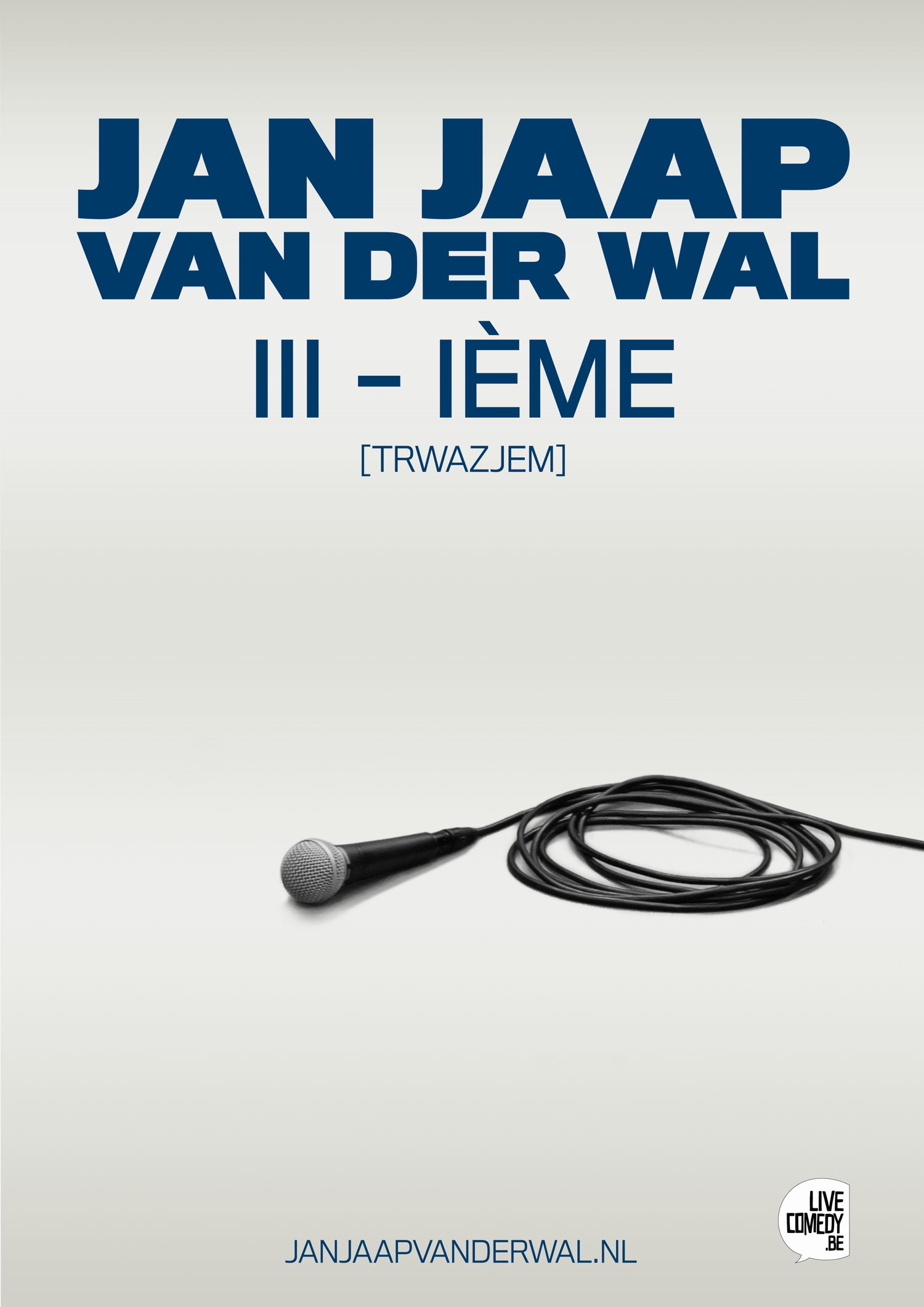 Affiche Jan Jaap van der Wal III-ième