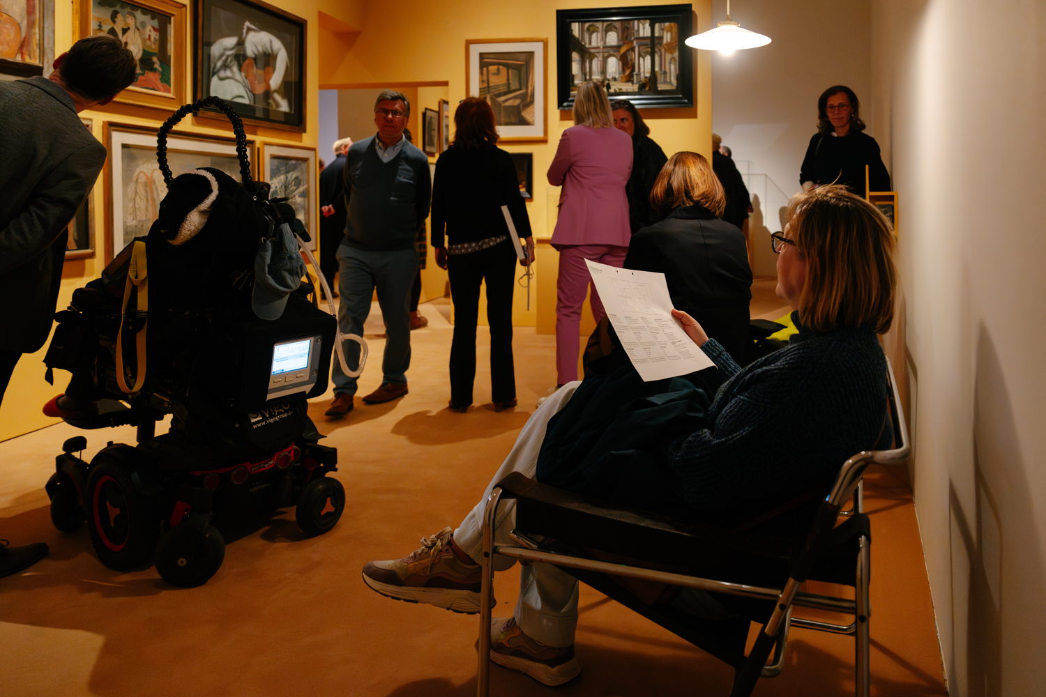 Exhibition view 'Art that Moves', M Leuven, 2025, photo: Elias Derboven for M Leuven