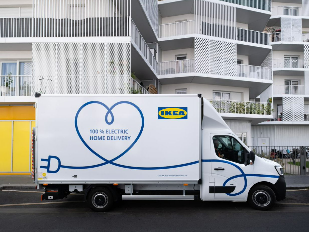IKEA Belgium signs for 100% emission-free home deliveries by 2025
