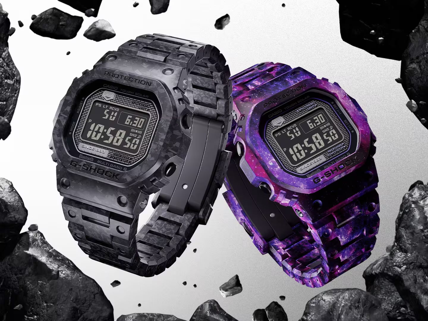 Este G-SHOCK fabricado con diferentes tipos de carbono está innovando en un territorio desconocido