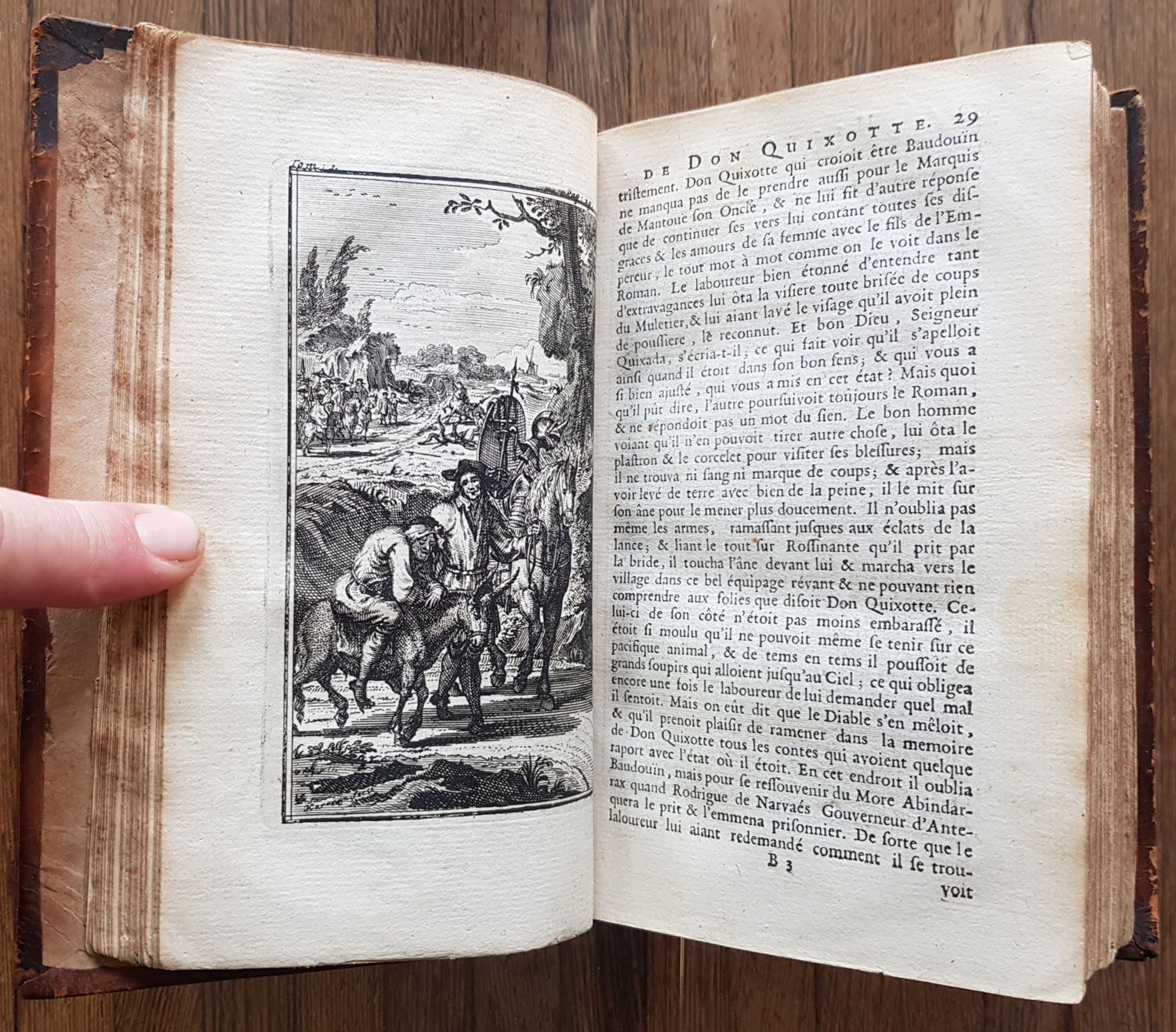 Histoire de l'admirable don Quixotte de la Manche (1706) - KBR II 70.356/b A