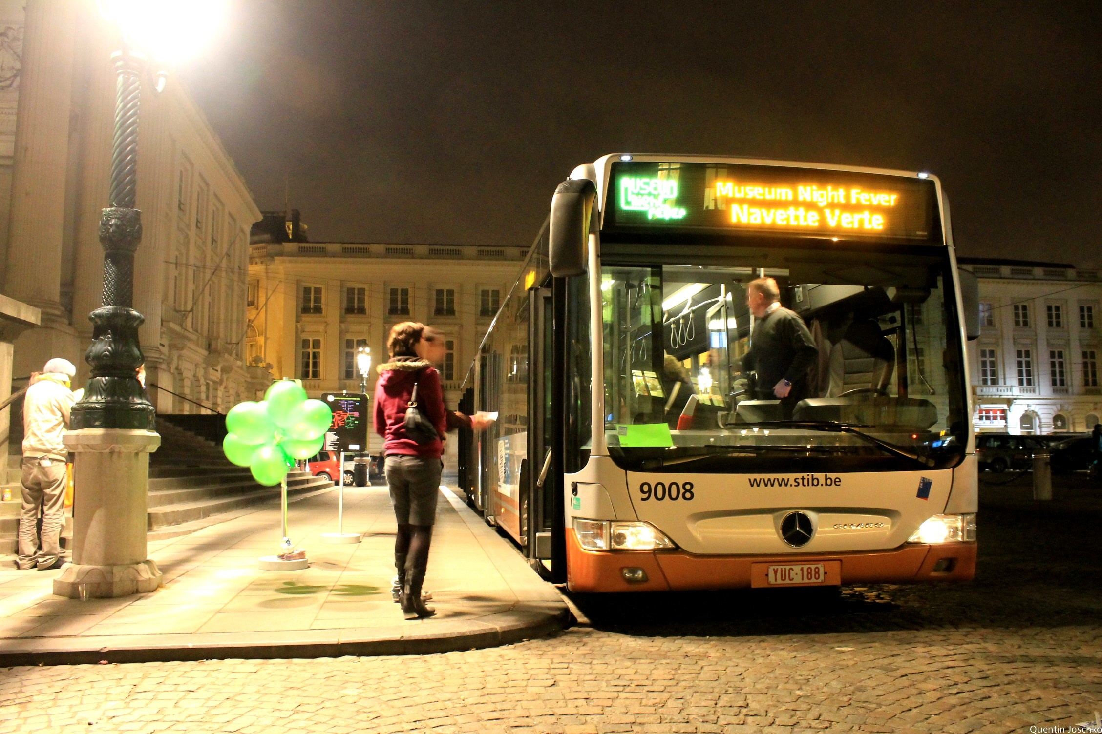 Des navettes de la STIB pour Museum Night Fever
