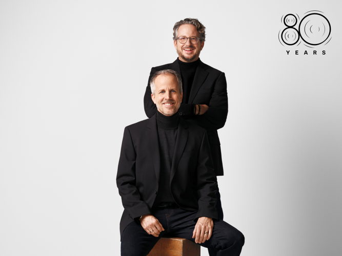 The Sennheiser Co-CEOs, Andreas and Daniel Sennheiser. © Bryan Adams