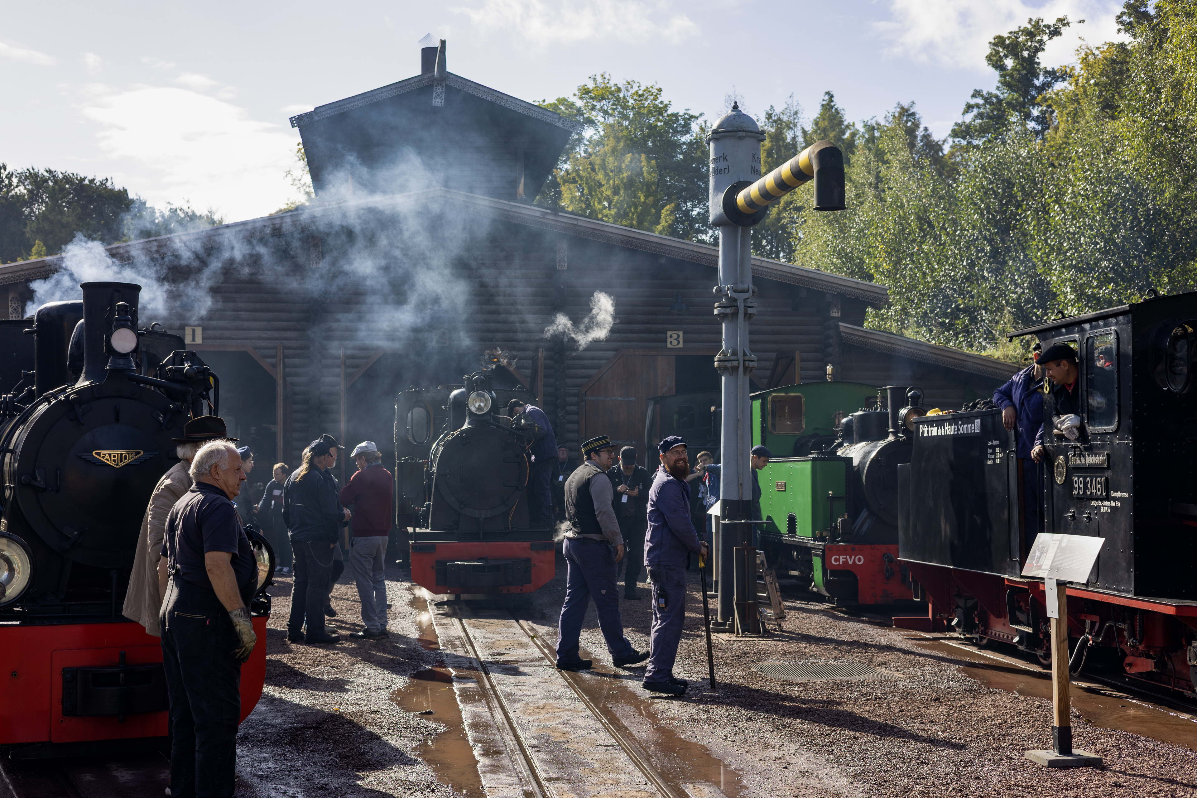 10 Years of Steam Trains at Pairi Daiza 