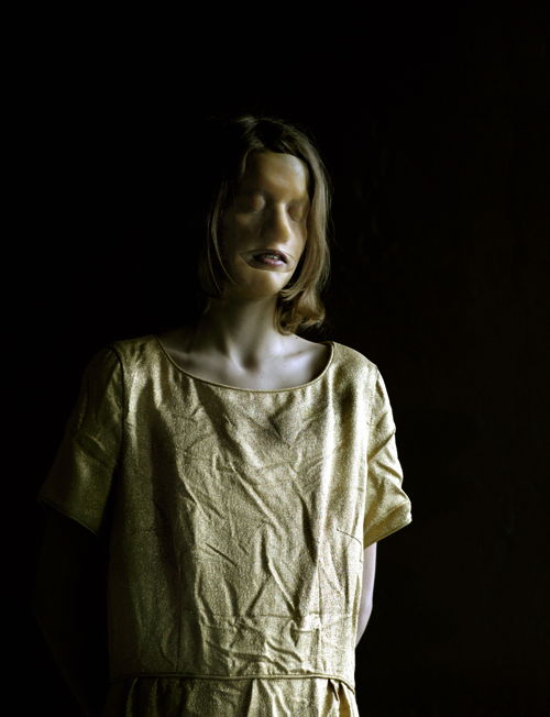 A Magazine curated by Maison Martin Margiela, make-up by Inge Grognard, Autumn-Winter 2004-05, © Photo: Ronald Stoops