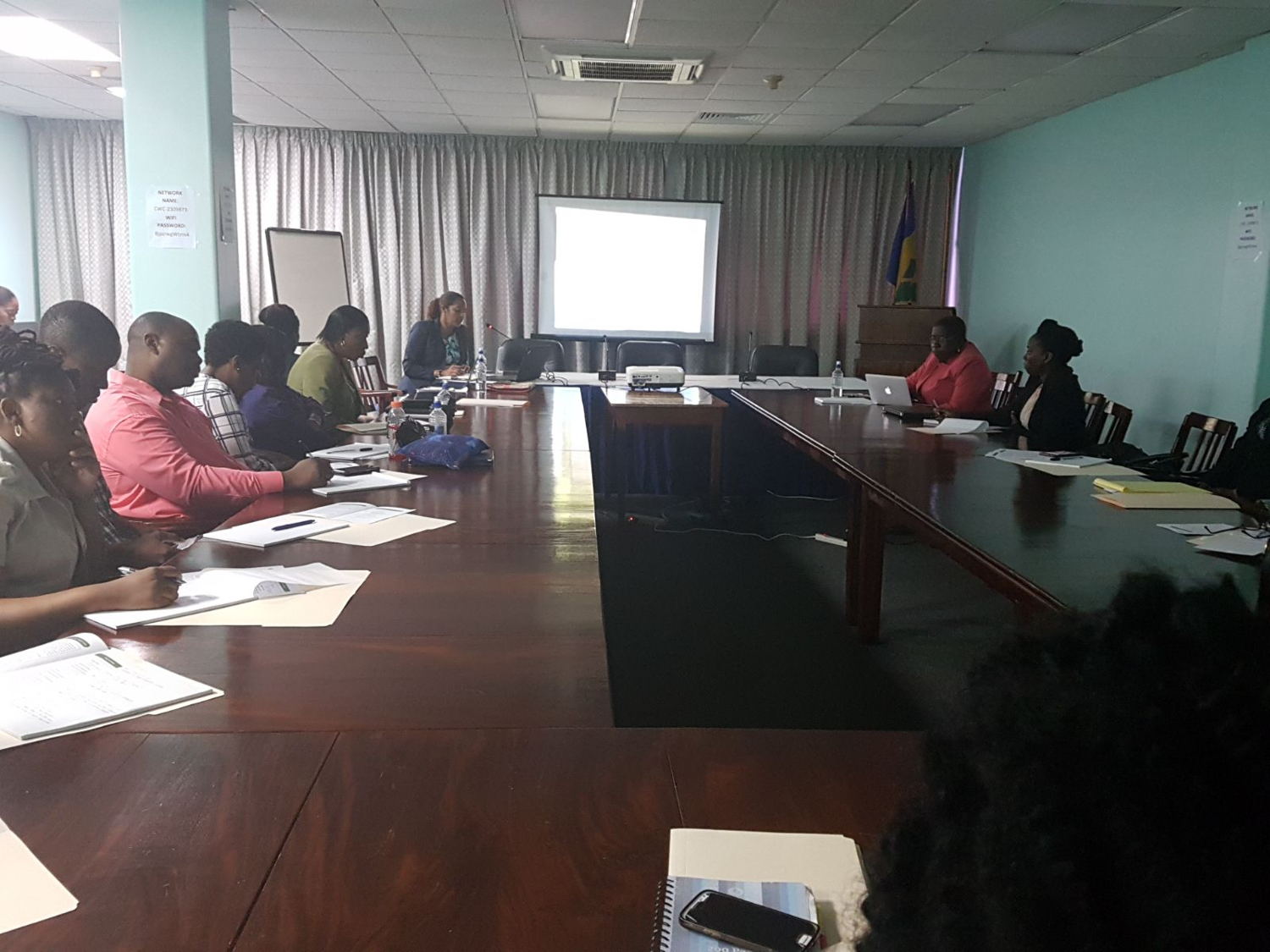 Workshop conducted for the National Assessment Team (NAT) of the Government of St. Vincent and the Grenadines
