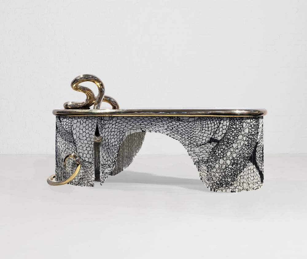 Rifuwo (Wealth), 2023 by Rich Mnisi from Southern Guild at Design Miami Los Angeles (Image courtesy of Southern Guild)