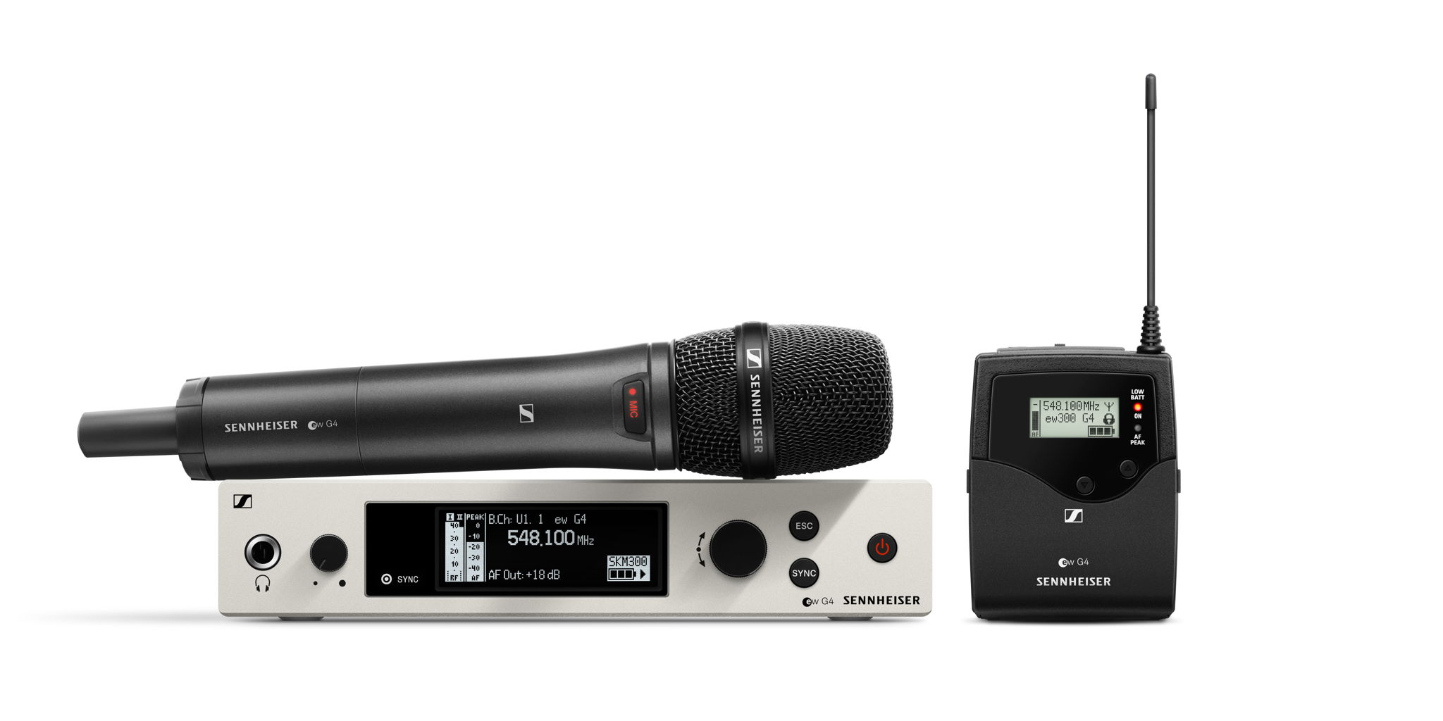 Die erfolgreiche drahtlose Mikrofonserie evolution wireless startete 2018 mit G4 in die vierte Generation. Die erfolgreiche drahtlose Mikrofonserie evolution wireless startete 2018 mit G4 in die vierte Generation.