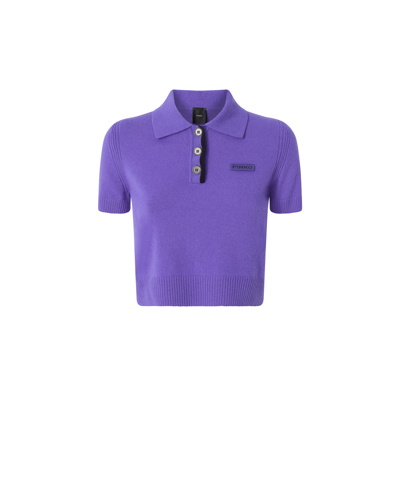 PINKO FW25 GORGONA POLO LANA MERINOS CACHEMIRE EUR185