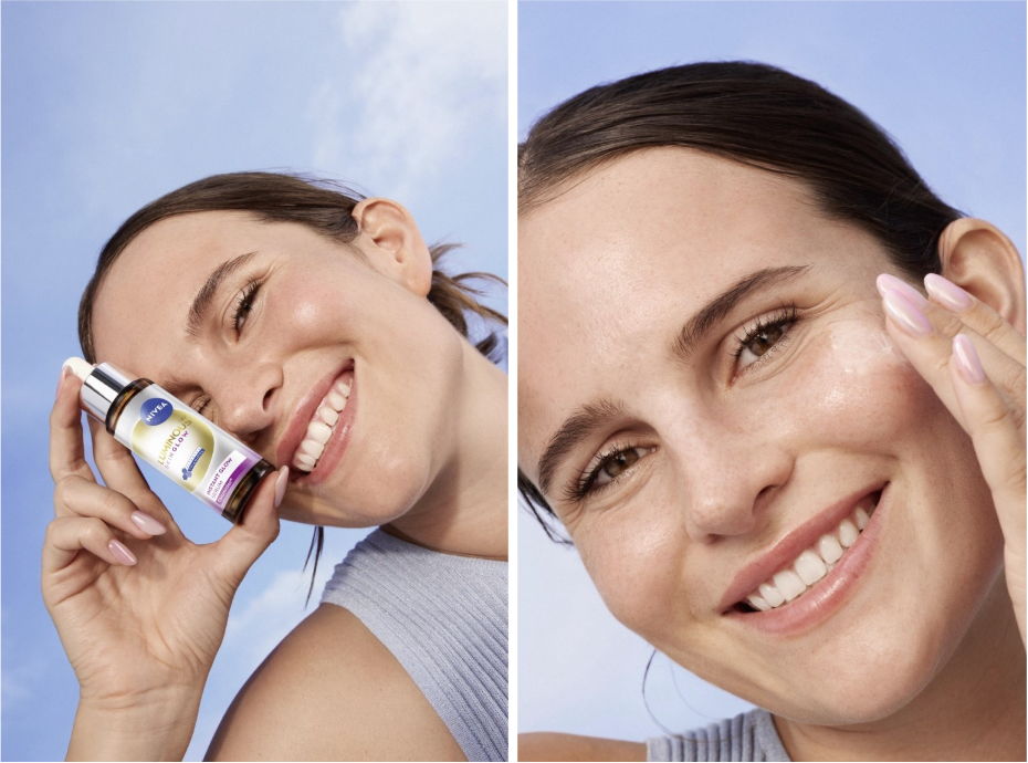 Dites bonjour à votre éclat 3D avec la toute nouvelle routine Skin Glow de NIVEA 