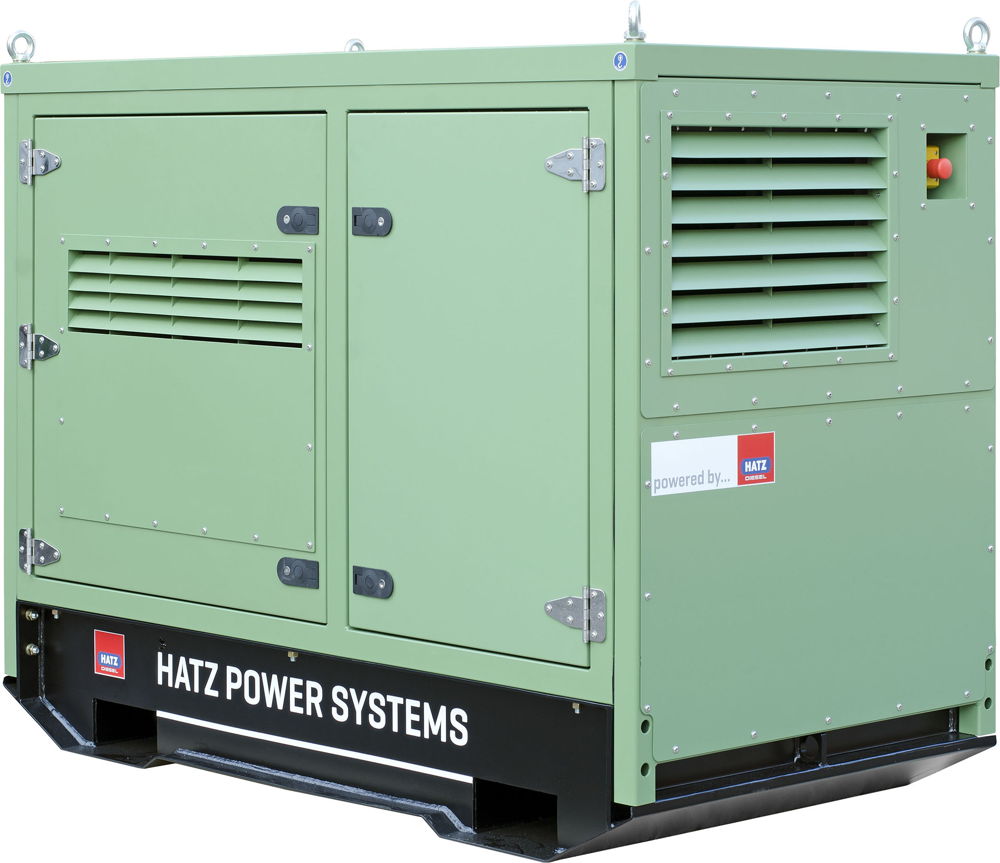 The new hydraulic power pack Hatz HAA 25HDCW provides not only fuel efficiency and a low noise level