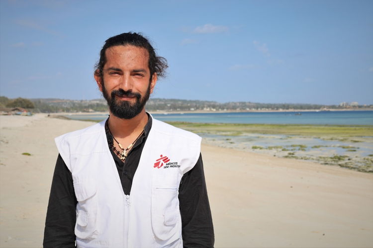 Portrait of Luis Angel Argote, coordinator of MSF in Mocímboa da Praia, Cabo Delgado province of Mozambique. Photographer: Nuria Lopez Torres | Location: Mocímboa da Praia| Date: 02/06/2023 Portrait of Luis Angel Argote, coordinator of MSF in Mocímboa da Praia, Cabo Delgado province of Mozambique. Photographer: Nuria Lopez Torres | Location: Mocímboa da Praia| Date: 02/06/2023