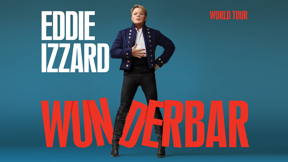 Eddie Izzard adds Belgian stops to his newest world comedytour!