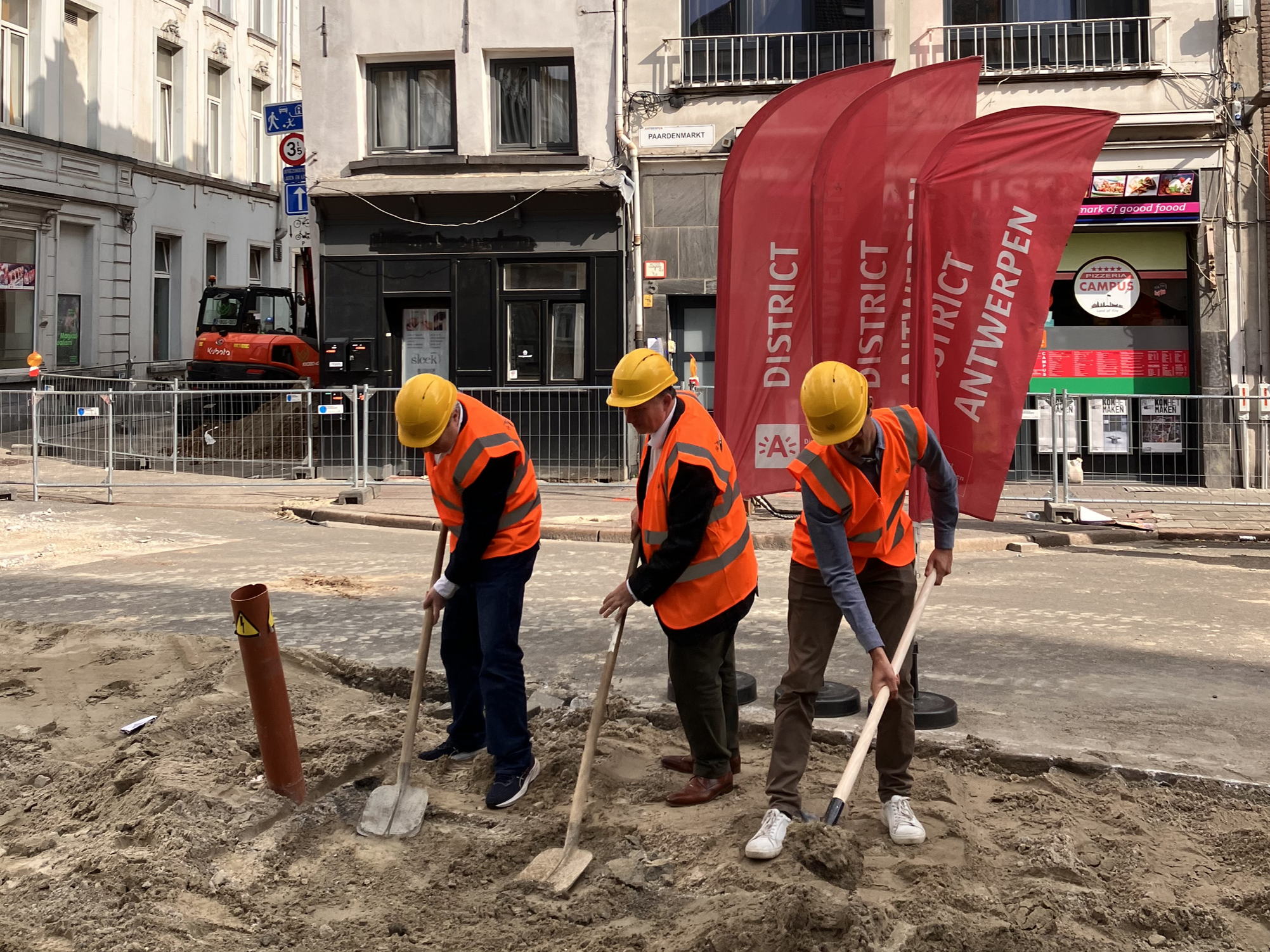 Heraanleg Paardenmarkt en Varkensmarkt gestart