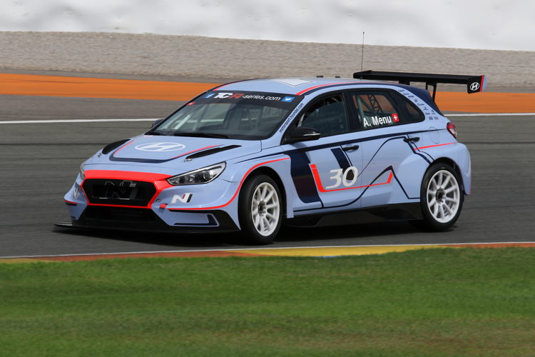 Alain Menu with Hyundai i30 N TCR