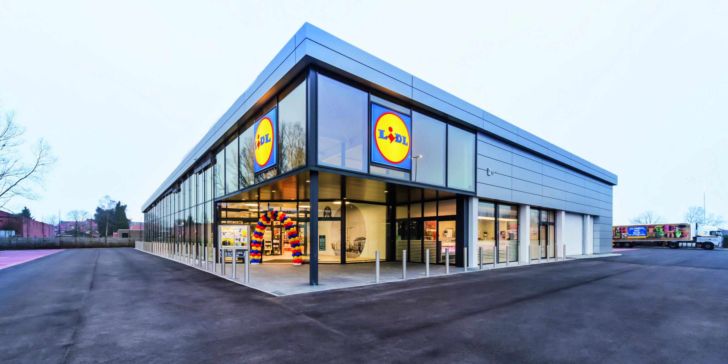 Opening Lidl in Zoersel op Valentijn