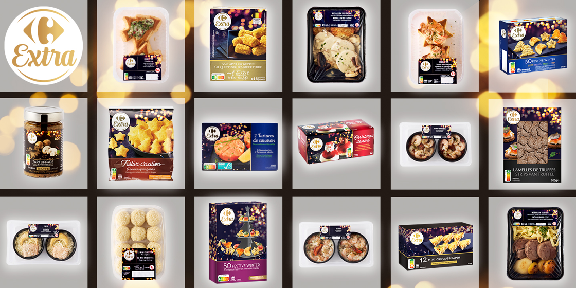 Carrefour: "Extra feest, kleine prijzen"✨Een eindejaarscampagne dicht bij de Belgen