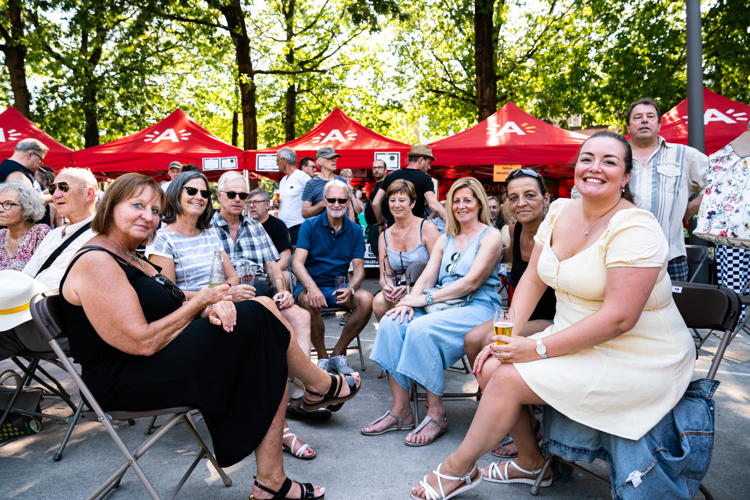 Muziek in de Wijk op het Kroonplein