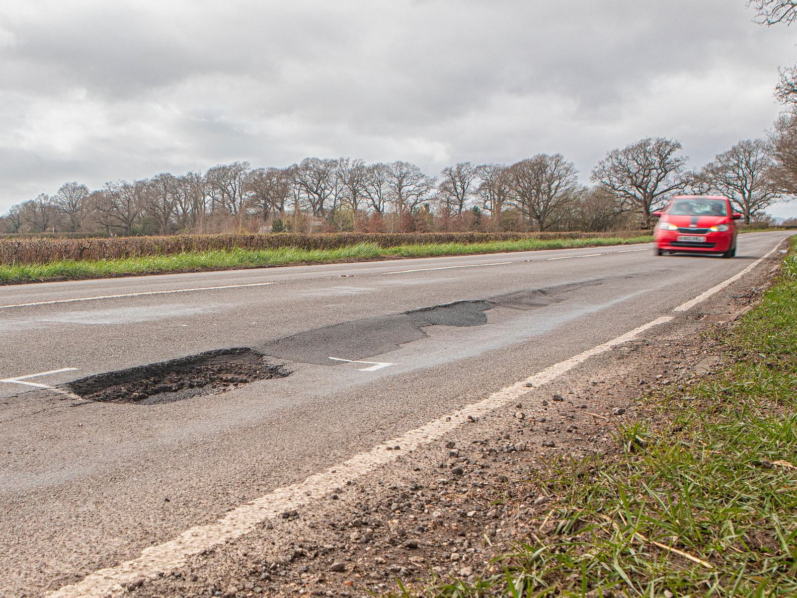 Council pothole compensation claims double in a year