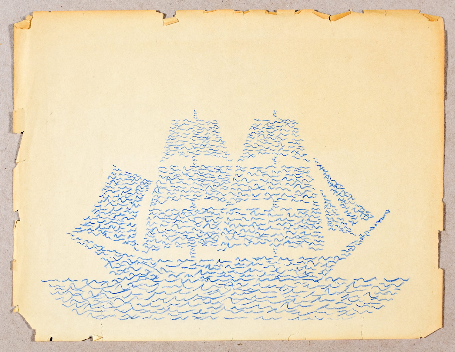 Tekening van René Magritte