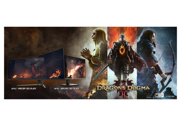 MSI und Capcom erweitern Partnerschaft: Dragon's Dogma 2 gibt es jetzt auch kostenlos zu MSI OLED-Gaming-Monitoren!
