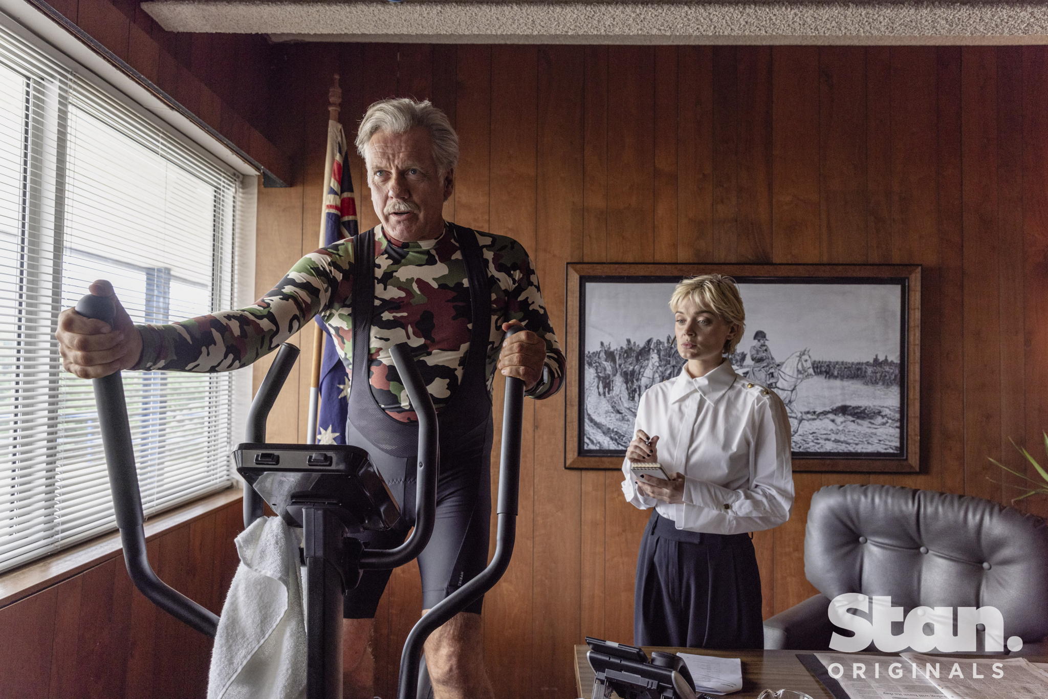 Erik Thomson as Colonel Bishop, Bella Heathcote as Jemima Justice