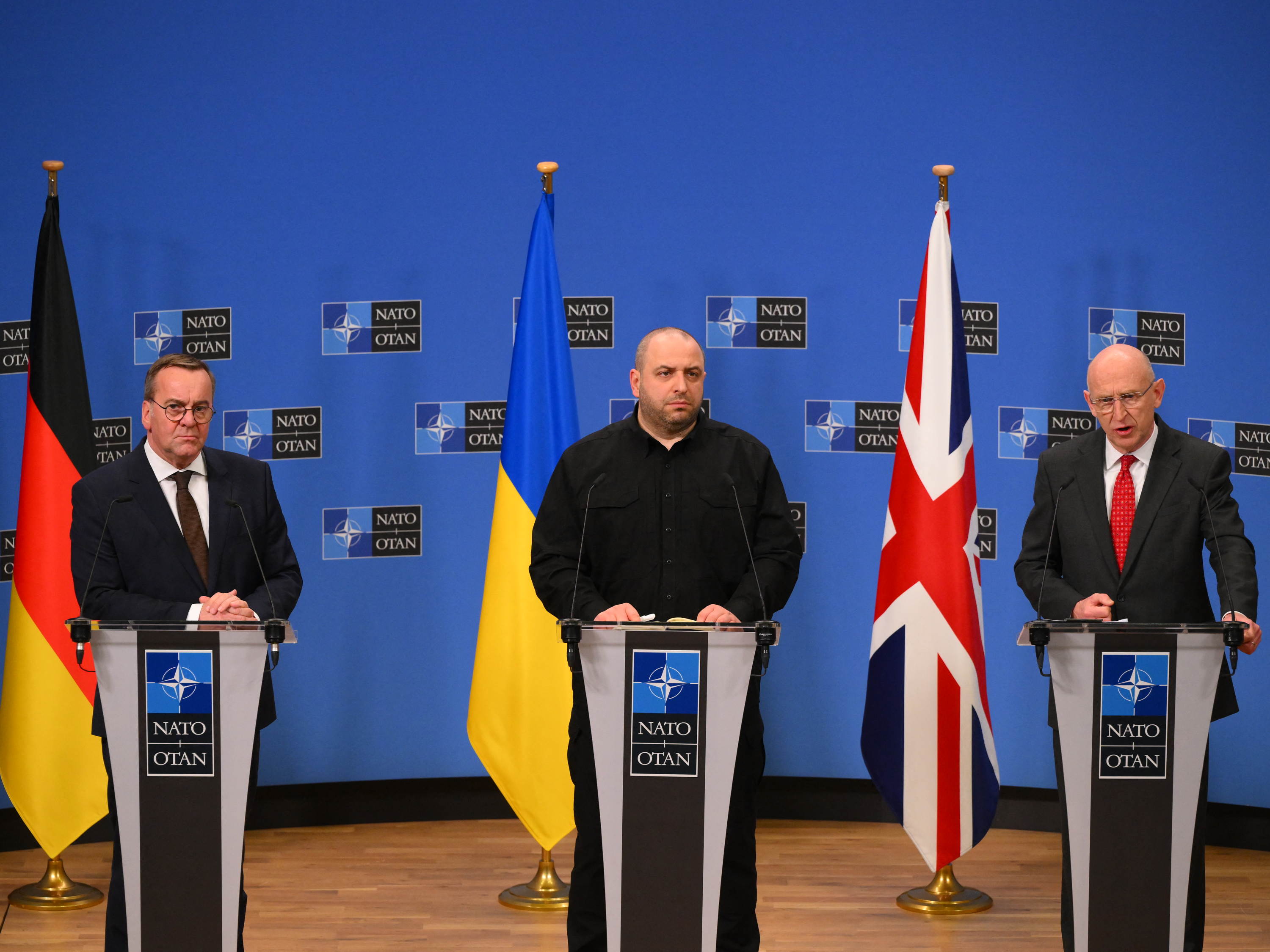 Ukraine allies pledge "record increase" in military support at Brussels meeting
