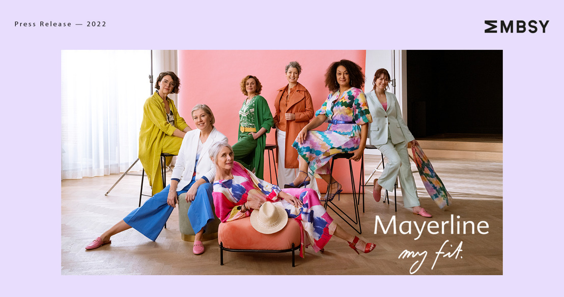 Mayerline herdefinieert modebeeld voor 50+ vrouw met age diversity campagne