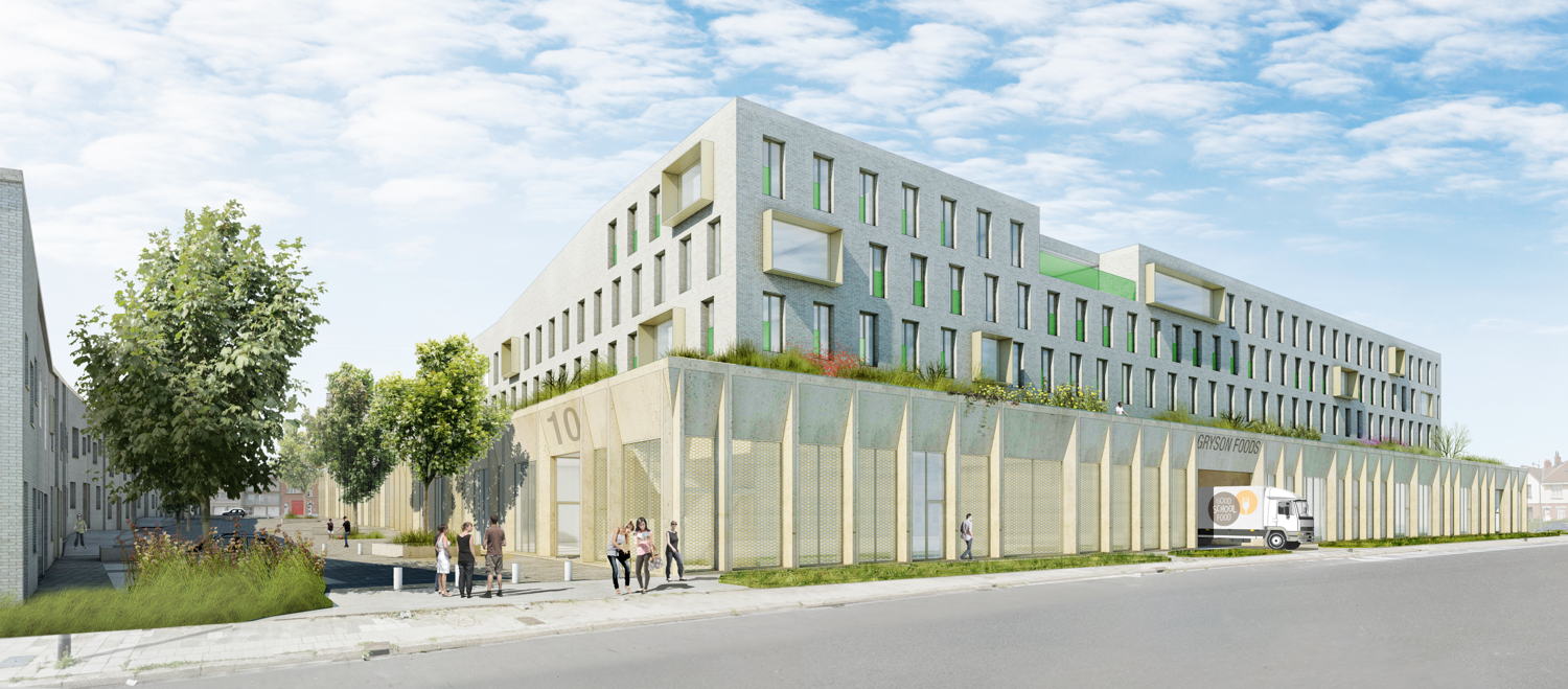 Citycampus © Crepain Binst Architecture
