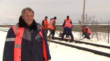 Spoorarbeiders in Rusland
(c) VRT